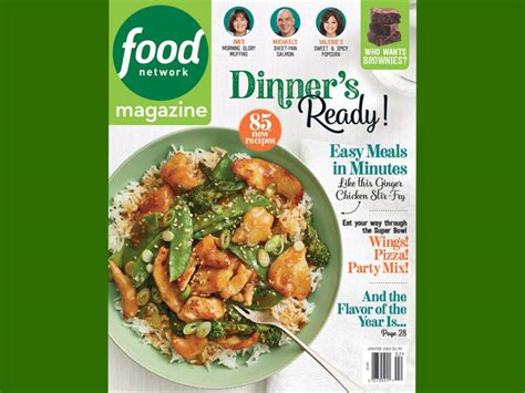 food network magazine recipes|Food Network Magazine: January/February 2021 Recipe Index.